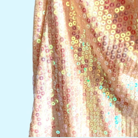 Y2K bodycon heart sequin dress - Picture 4 of 5